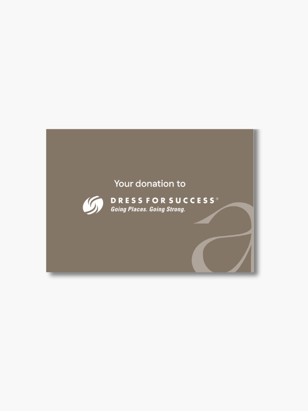 Alf Exchange - partnering with Dress for Success