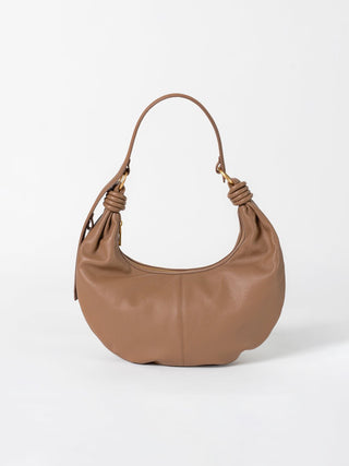 Dumpling Handbag (Pebbled Leather)