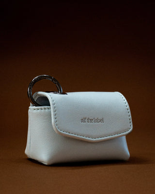 #colour_sky-gunmetal,Mini Utility Case shown with Mini Connector Clip in Gunmetal