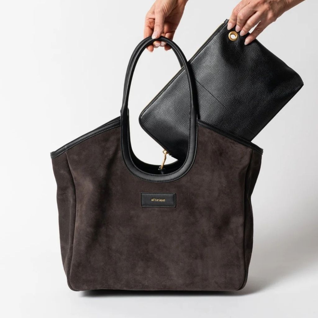 Pairs with a pouch