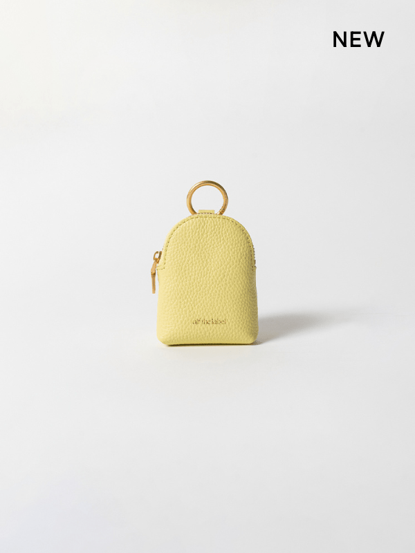 Mini Zip Pouch (Leather)