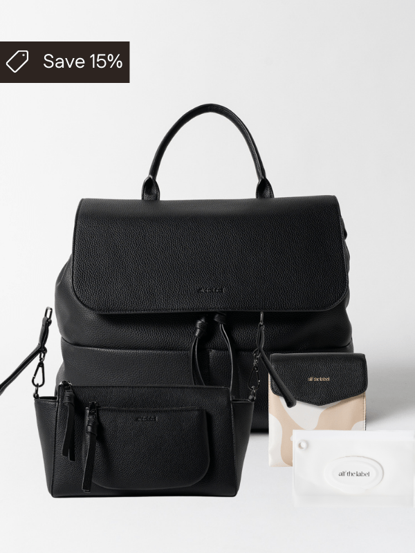 Parenting Essentials Gift Set (Vegan) | Black/Gunmetal