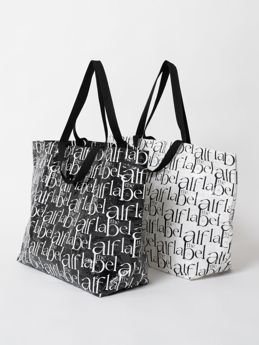 Grey and on sale white bag