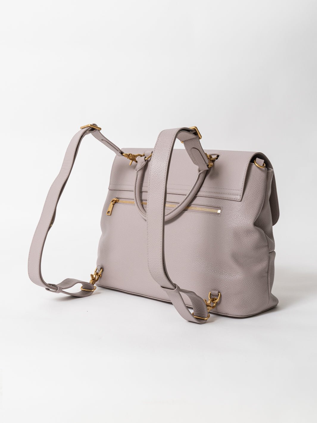 Luxury leather baby bag  Luxe Ari backpack – Alf the Label